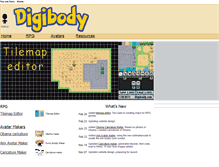 Tablet Screenshot of digibody.com